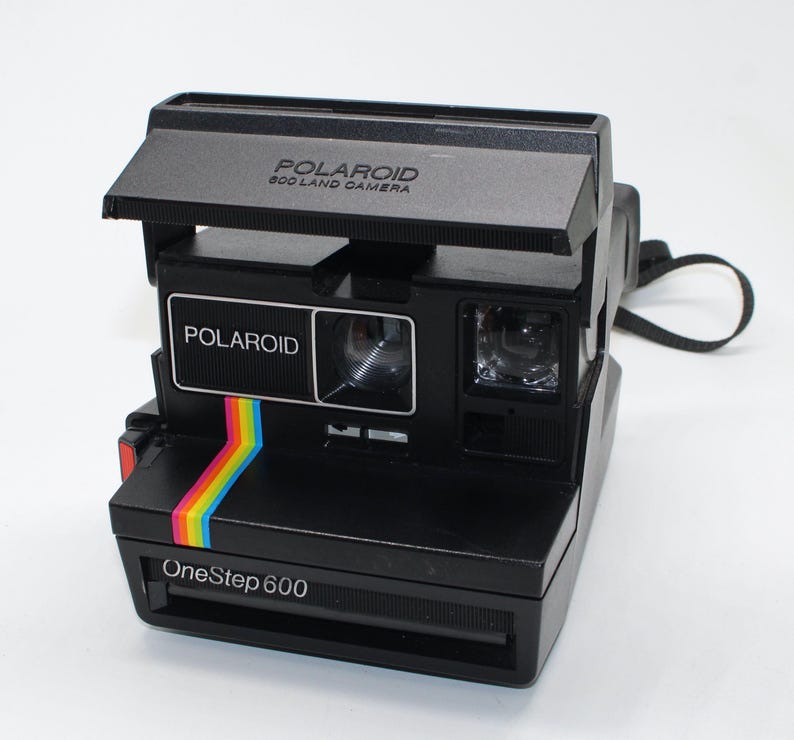 Vintage 1982 Polaroid Onestep 600 Instant Camera - the First 600 Camera ...