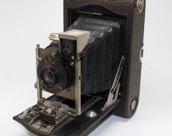 1914 Eastman Kodak No. 3 Folding Pocket Kodak Model G - Serial No. 66742 – Rare and good condition