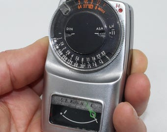 Vintage Sekonic Microlite L-88 Exposure Meter: With Case & Manual, Tested Working