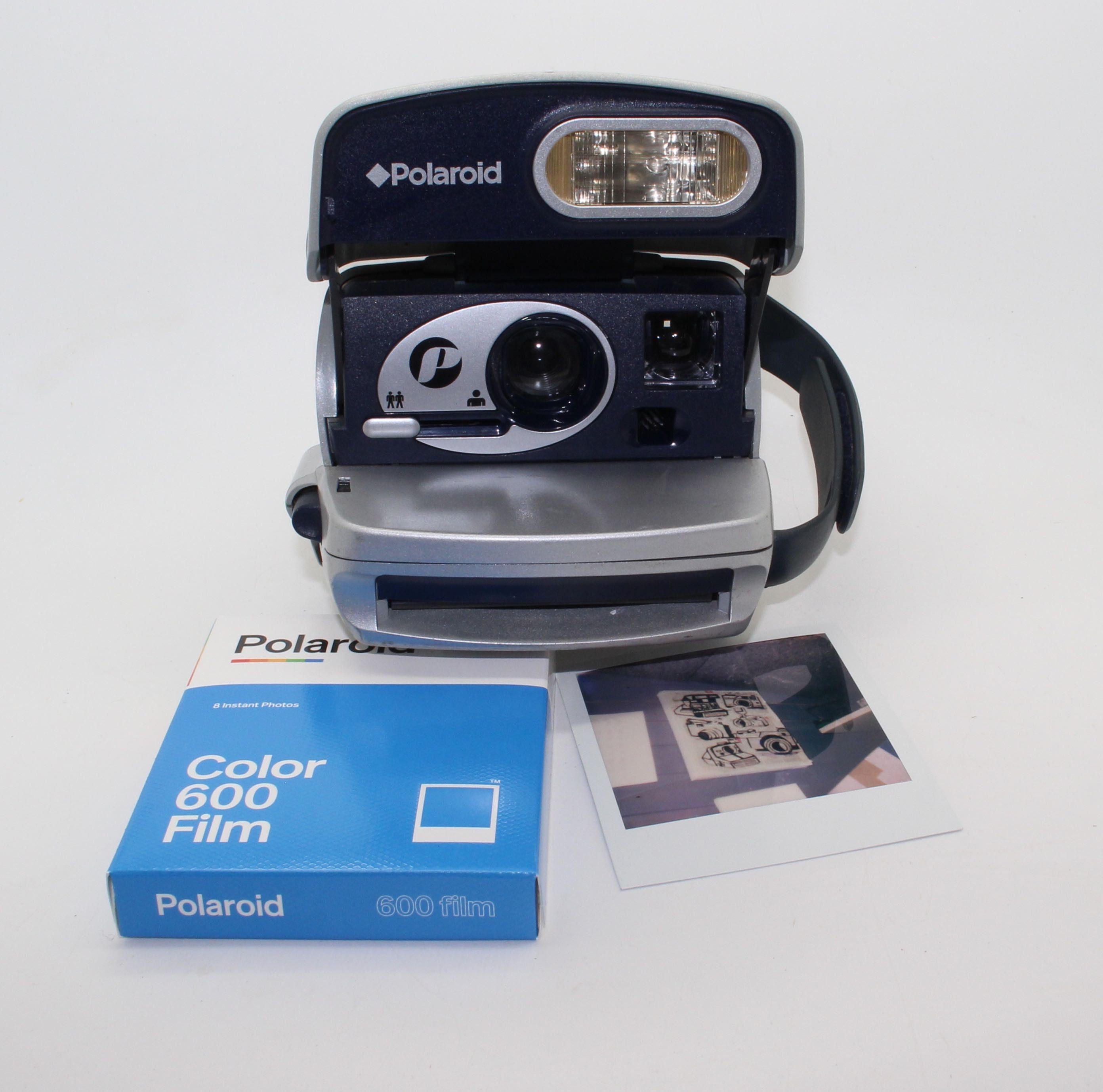 Polaroid P600 Instant Camera With Brand-new Polaroid 600
