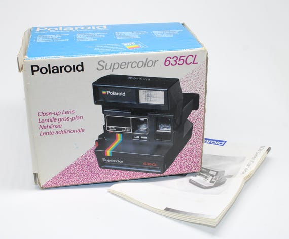 ポラロイド スーパーカラー 635CL インスタントカメラ（箱付き