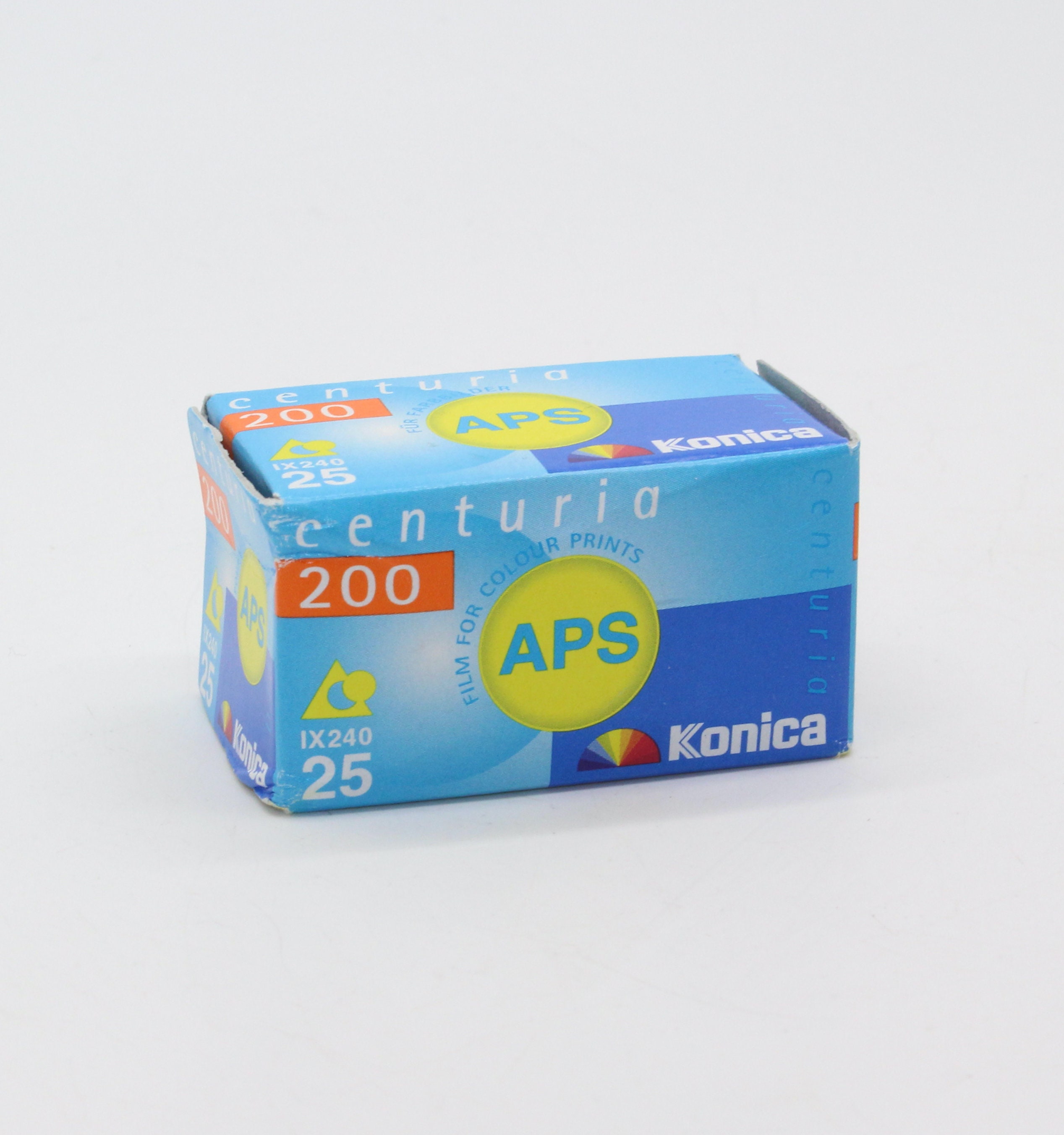 Expired Konica Centuria 200 APS Colour Film With 25 Photos on the