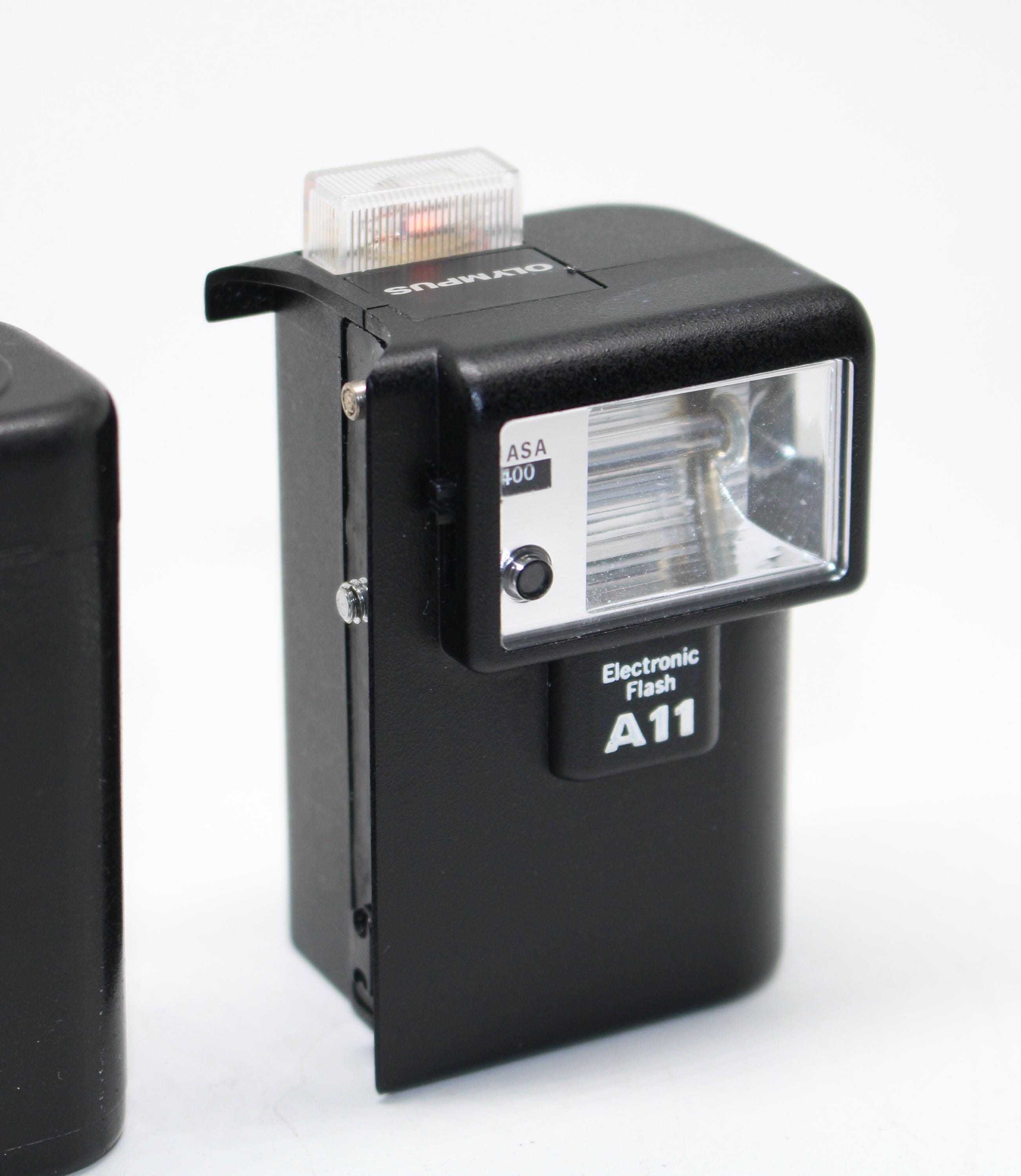 Olympus A11 Electronic Flash - XA Series Camera Flash - Tested