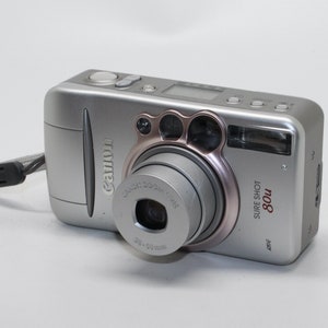 Canon Sure Shot 80u (Prima Super 80) 35mm Film Compact Camera with case - Very good condition and tested