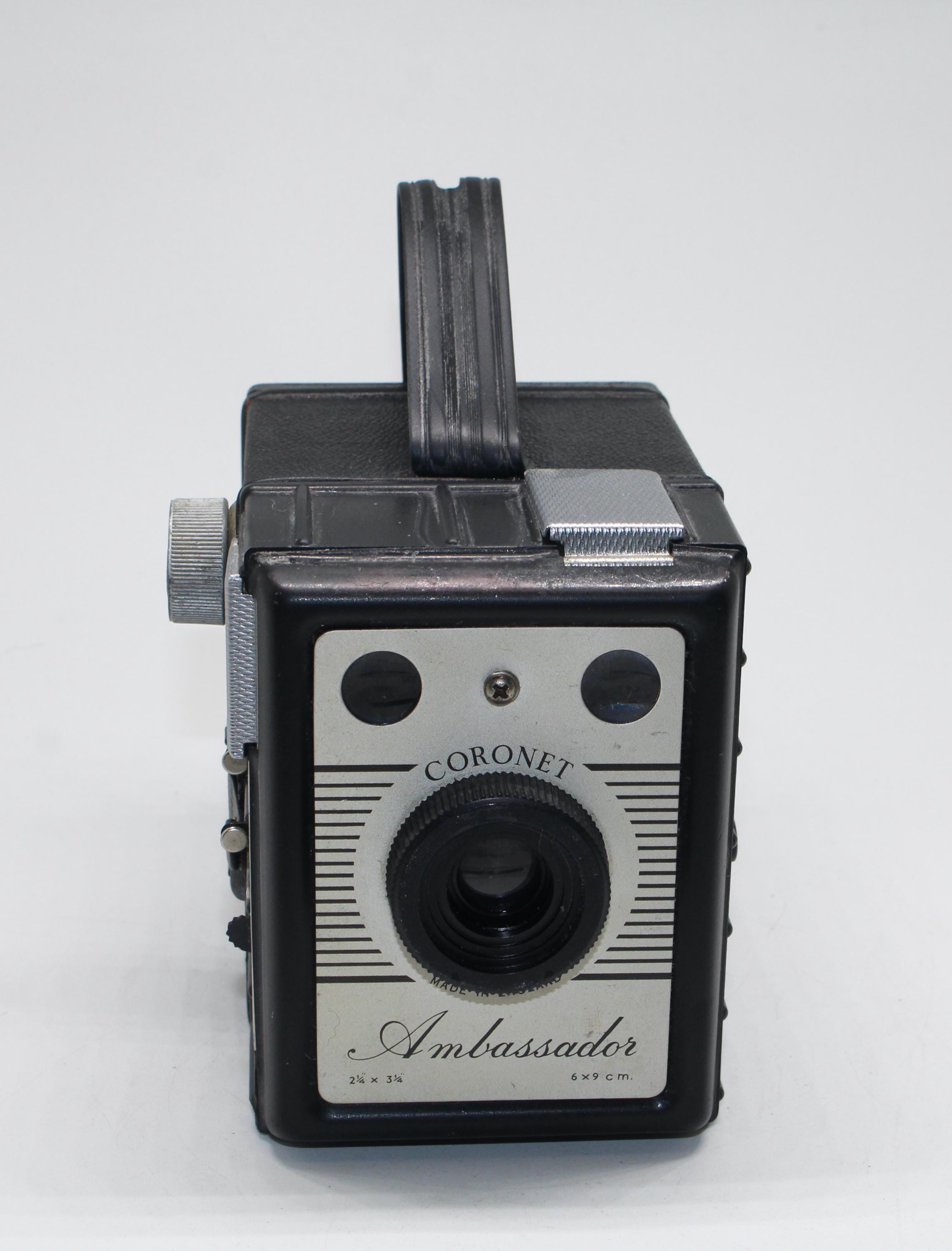 1955 Coronet Ambassador 6x9 120 Film Box Camera – C. 1955 – Good ...