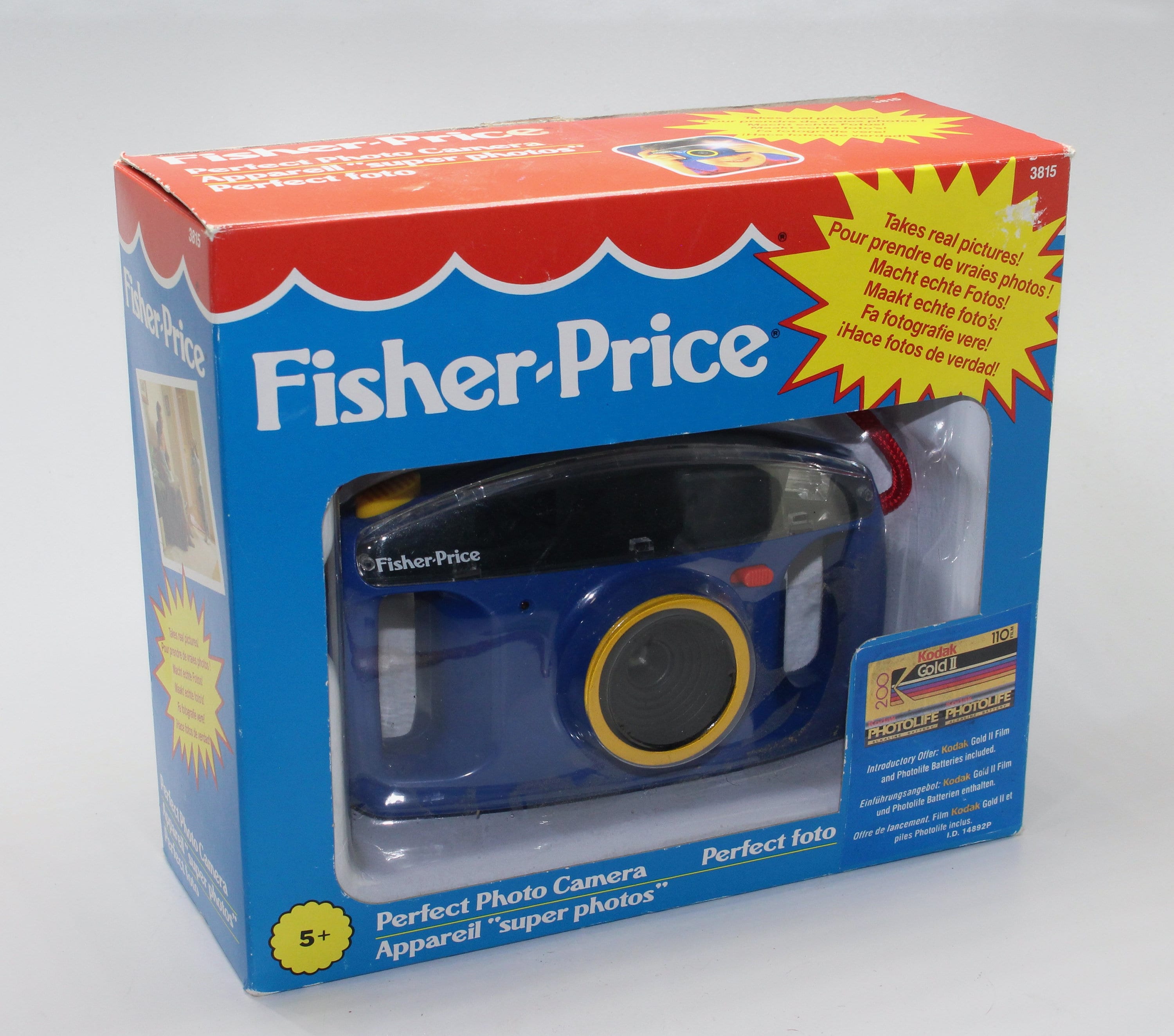 Fisher-Price Perfect 110 Film Camera fornita con scatola originale
