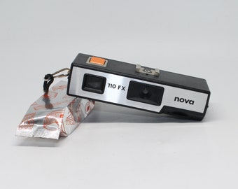 Nova 110 FX Filmkamera mit Handschlaufe und neuem Lomografie Film – Sehr gut erhalten und getestet