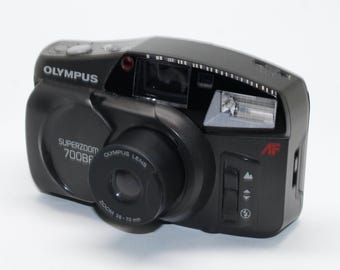 デジタル・フィルムカメラとレンズセット ミノルタ リヴァズーム 125 EX 35mmフィルムカメラ ケース付き – 状態