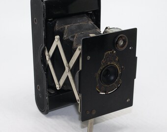 Vintage Eastman Kodak Vest Kodak Pocket Autographic 'Soldier's camera' with case - Very good condition and working shutter - c.1919