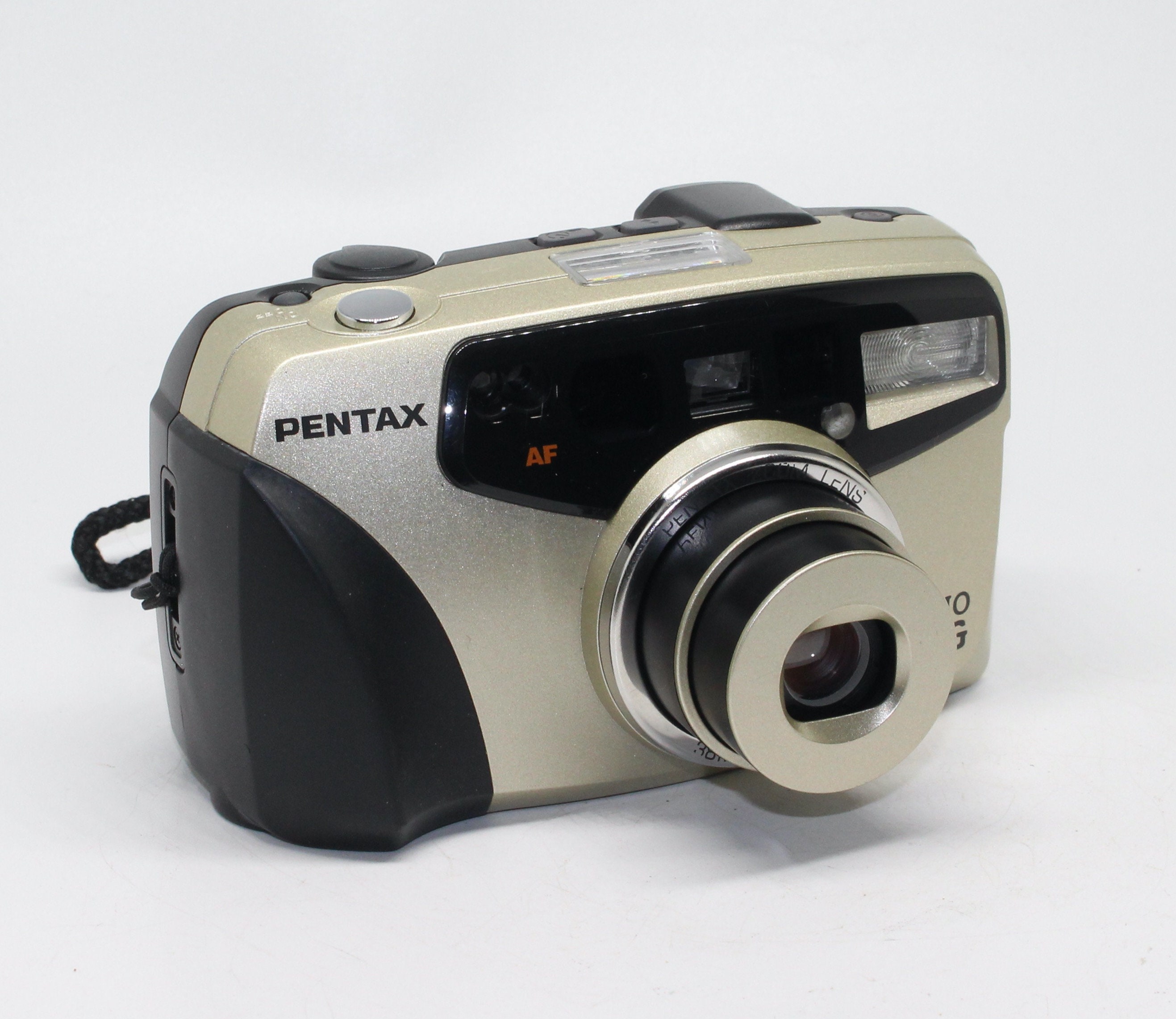Pentax Espio 105G 35mm Film Zoom Auto-Focus Camera with case