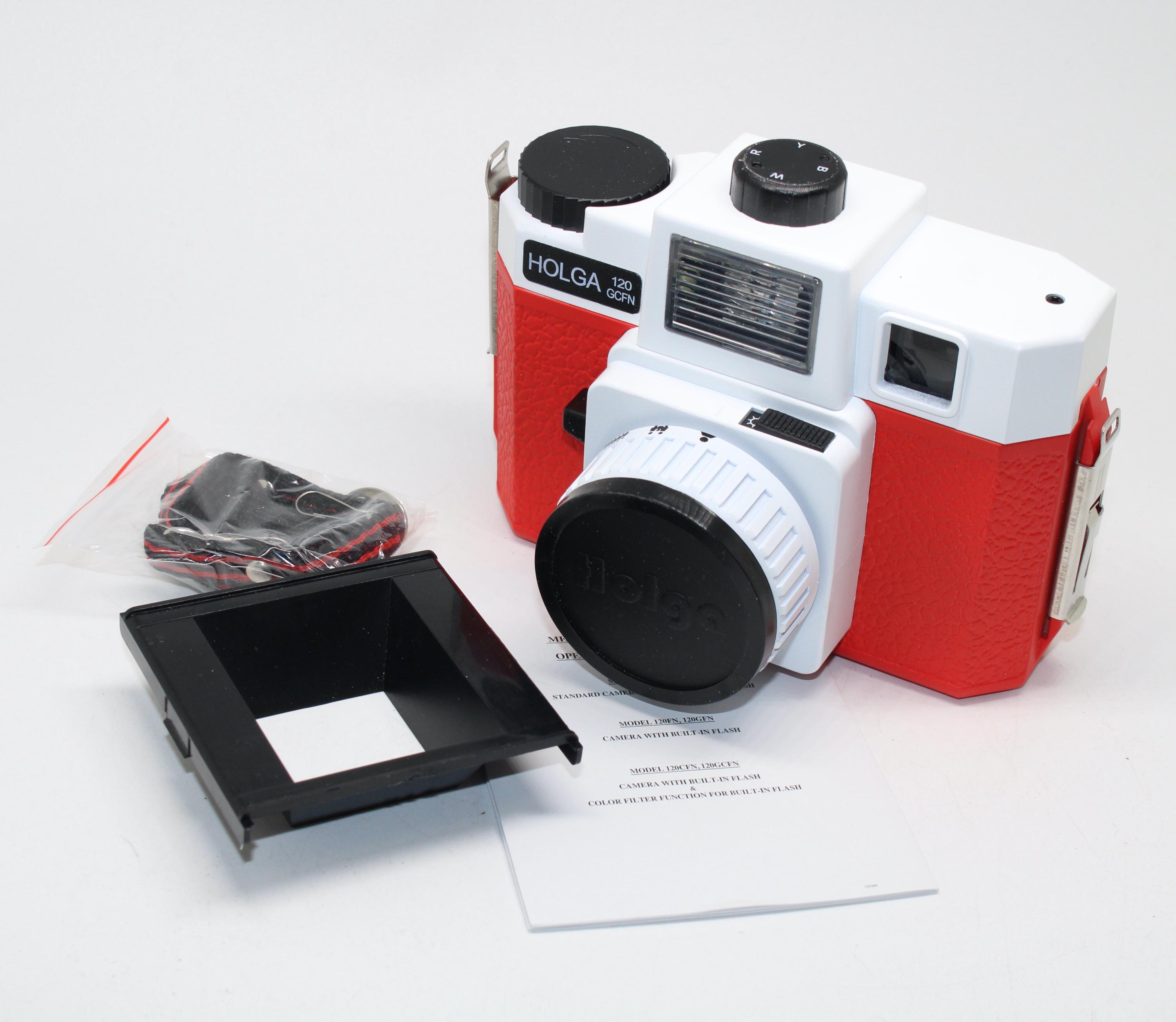 HOLGA 120 GCFN Red and White Lomo Medium Format 120 Film Camera - Etsy