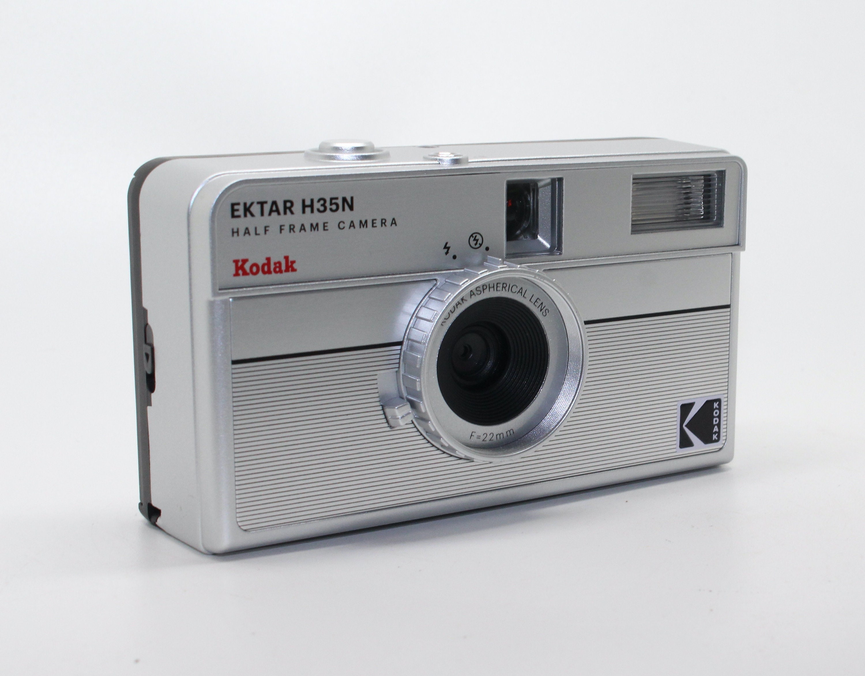 Kodak Ektar H35N Half Frame Film Camera: Silver Compact With Glass