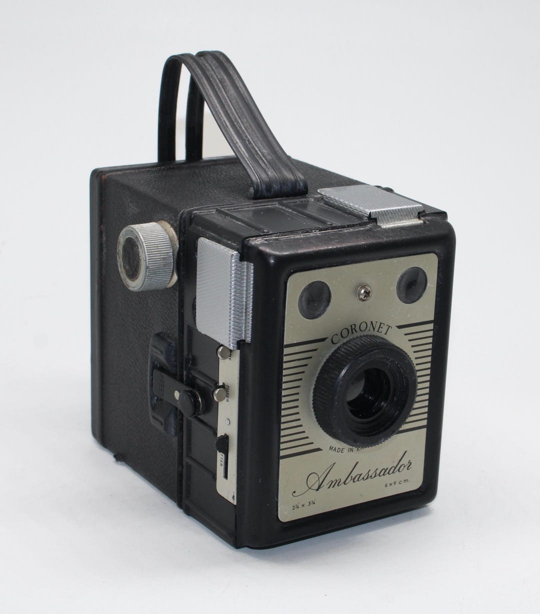 1955 Coronet Ambassador 6x9 120 Film Box Camera – C. 1955 – Good ...
