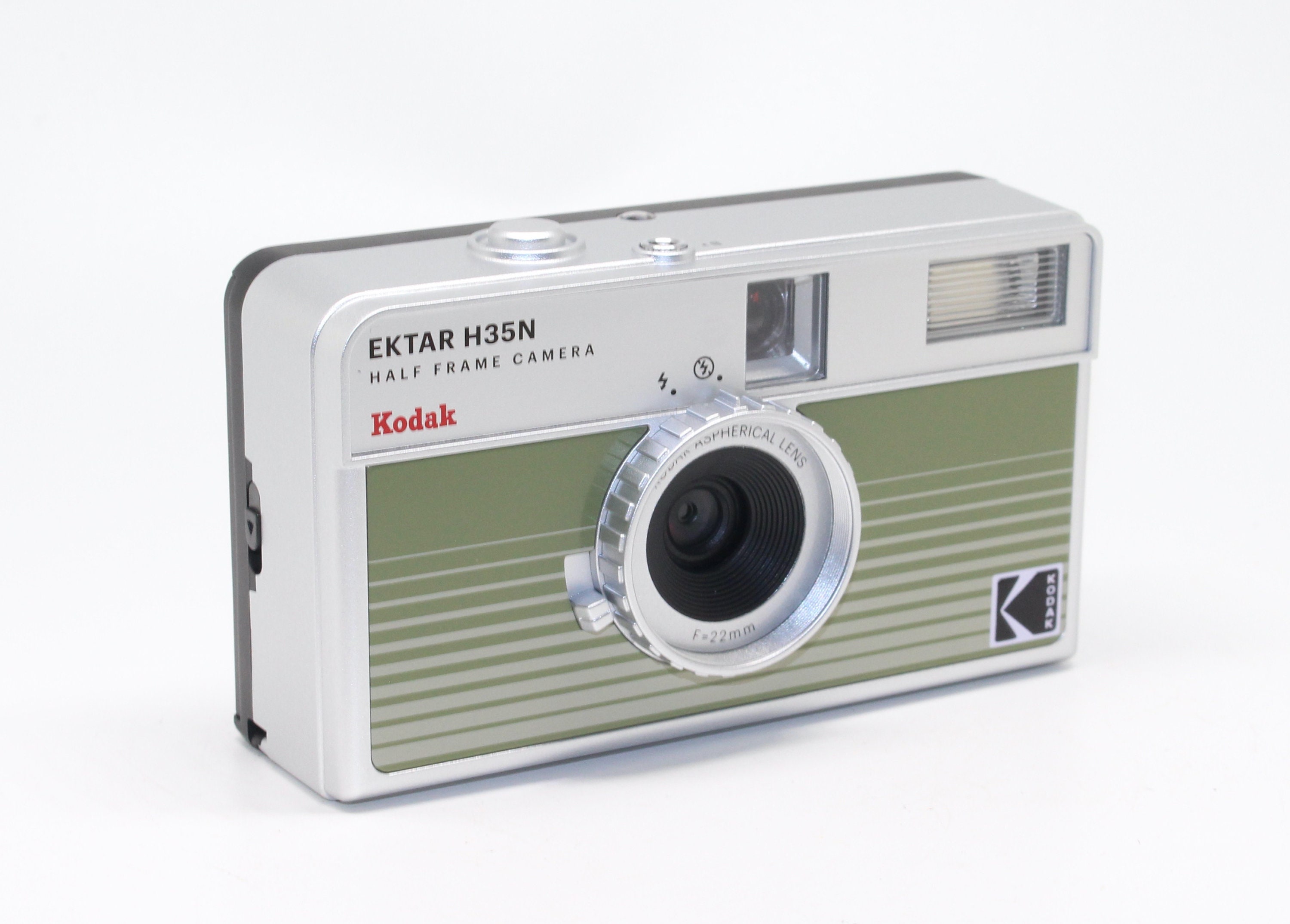 Kodak Ektar H35N ハーフフレーム フィルム カメラ: グリーン レトロ