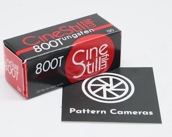 CineStill 800Tungsten 120 Colour Medium Format Film - Long life 12/27