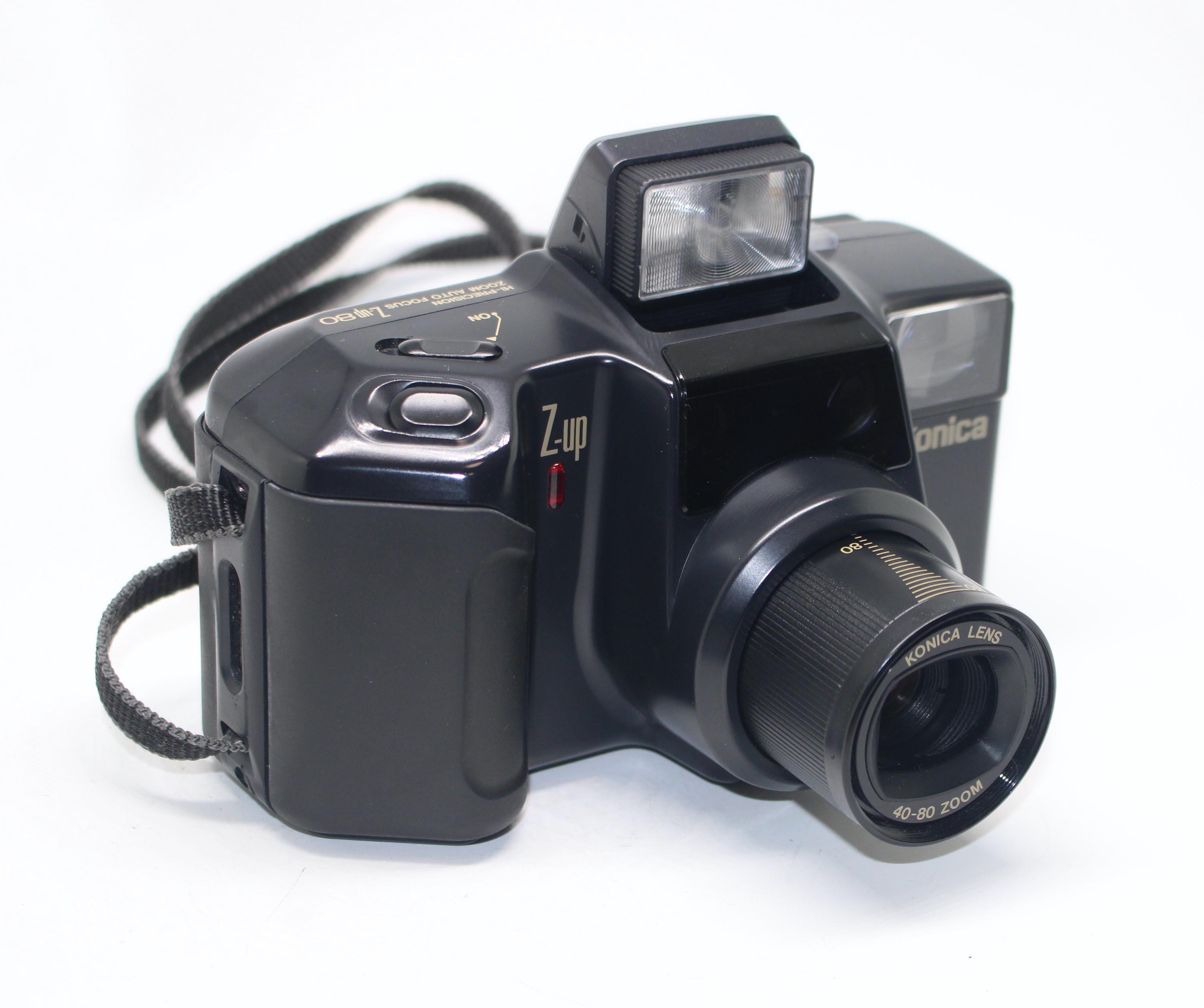 コニカ Z-up 80 フィルムカメラ: 40-80 mm ズームレンズ、ケース