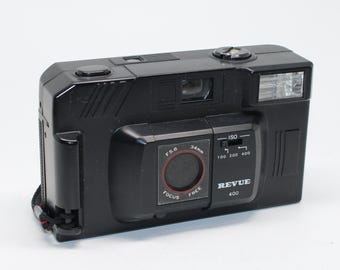 The Revue 400 SE 35mm Compact Analog Camera Features a Revuenon