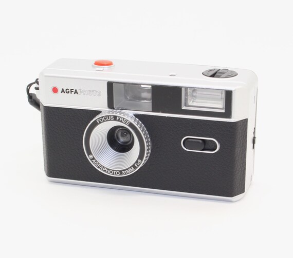 Agfa AGFA Agfaphoto Fotocamera riutilizzabile analogica a pellicola con Flash colore 