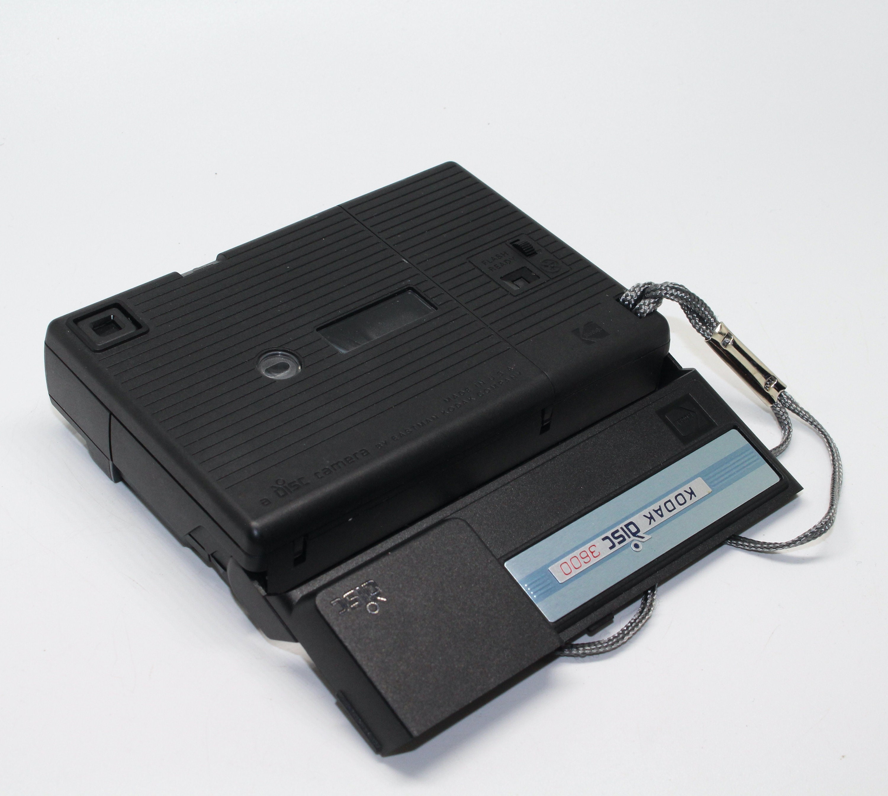 Appareil Photo Jetable Kodak Disc 3000 Vintage - Noir - Avec Étui - Non Testé