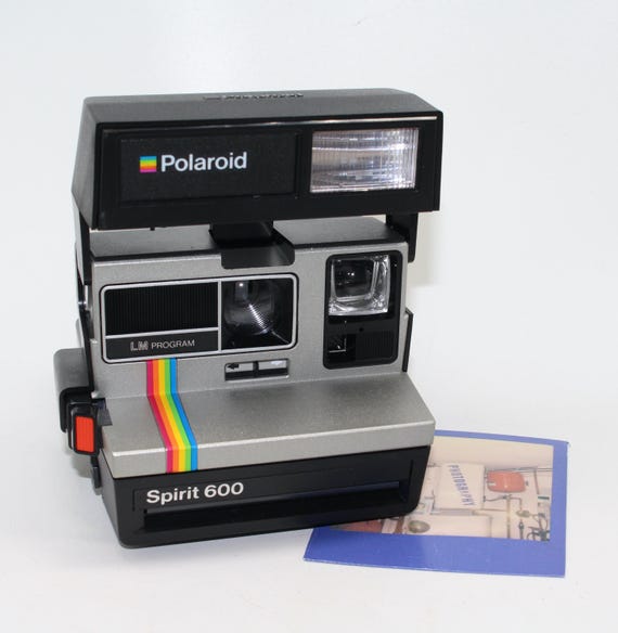 Vintage Polaroid Spirit 600 Instant Camera: Tested, With Case