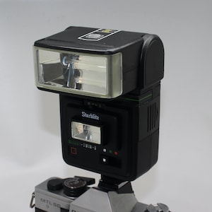 Vintage Starblitz 3200-BT Twin Flash Unit: Film Camera Hot Shoe, with Box