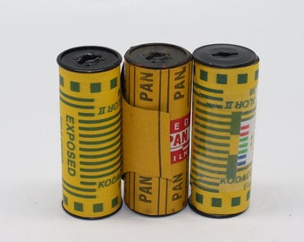 Three Vintage 120 Film Spools – Hard to find – Perfect for respooling film – Very good condition