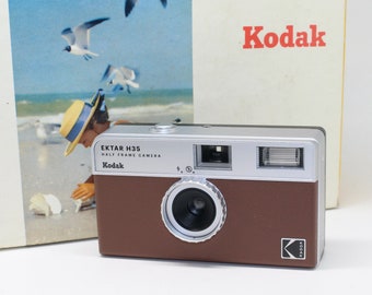 コダック エクター H35 ハーフフレームフィルムカメラ：レトロ