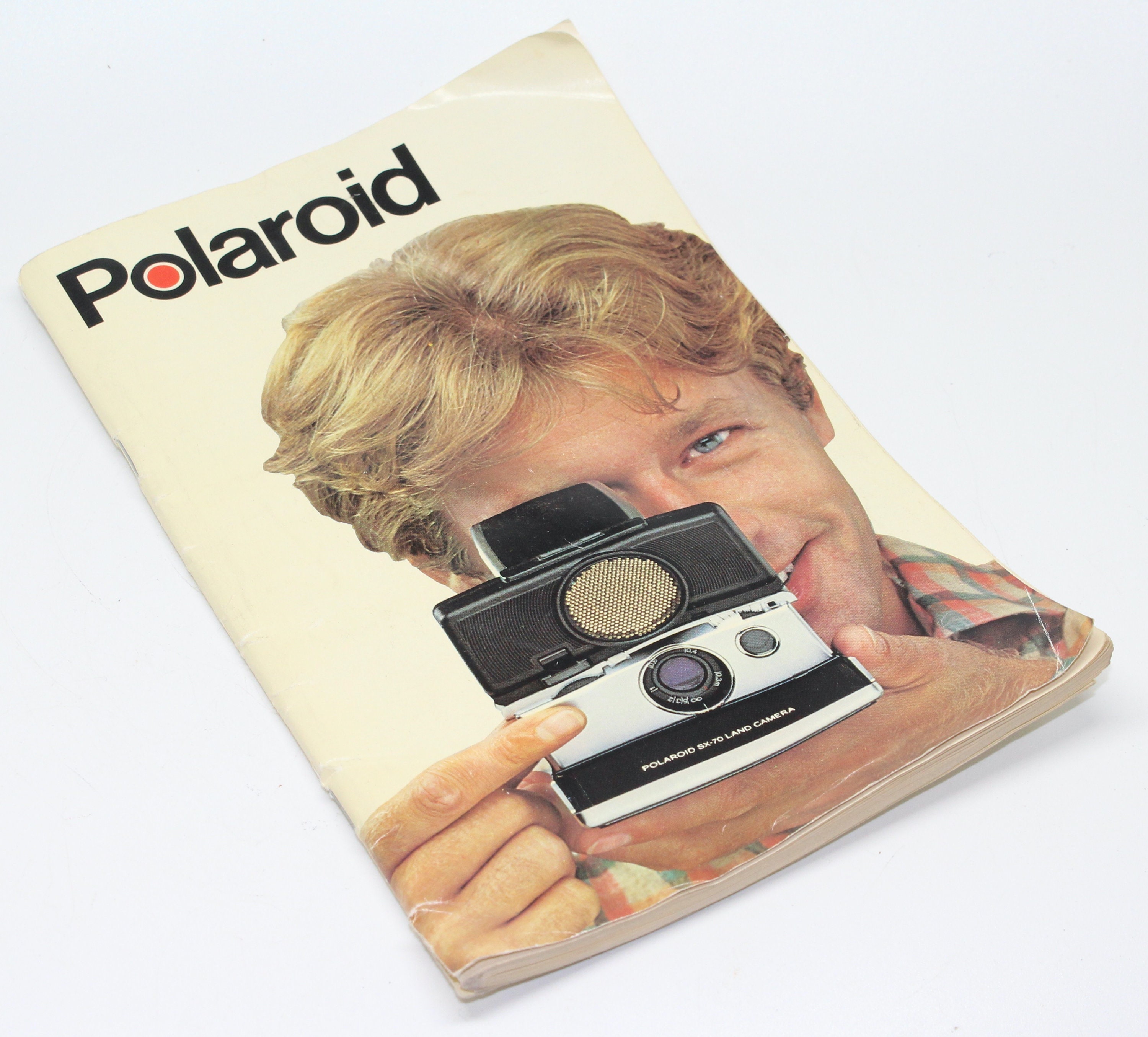 Original Polaroid Folding SX-70 Land Camera (including Sonar) Manual - c. 1978 - Hard to find - Good condition, no missing pages