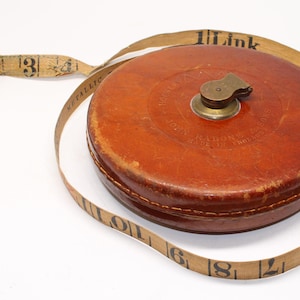Vintage 100ft Measuring Tape - Etsy