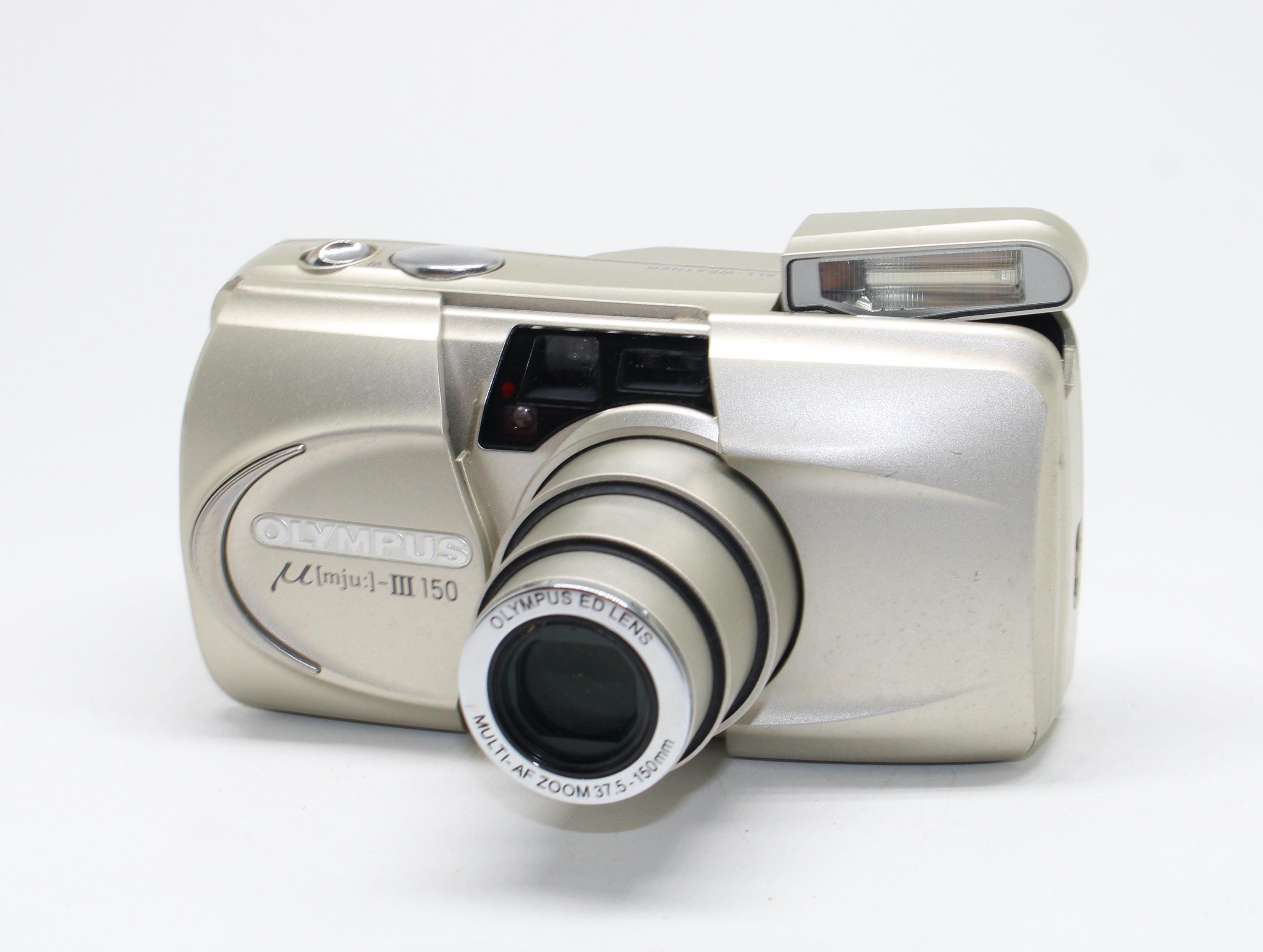 OLYMPUS μ[mju:]-III 150 ケース リモコン付属 Olympus µ[mju:]-III 150 Film Cameras for sale - eBay
