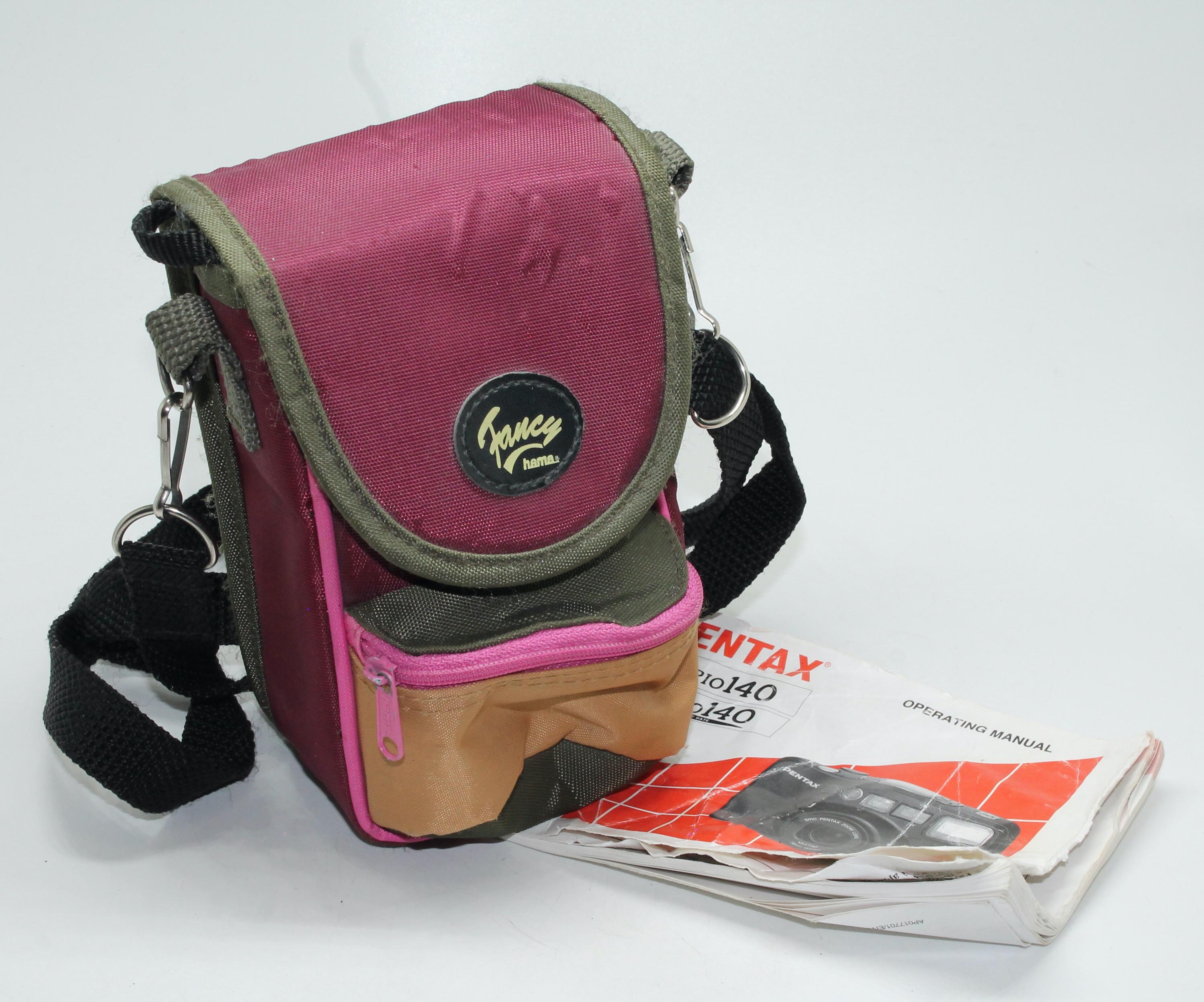 Pentax Espio 140 Film Camera: 35mm Zoom, Case & Manual - Tested - Etsy