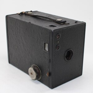 Antique Kodak No. 2 120 Film Brownie Box Camera Model F (c. 1925) - Working Condition