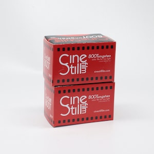 Two Rolls of CineStill 800Tungsten 800 High Speed 35mm Colour Negative Motion Picture Emulsion Film with 36 photos per roll -