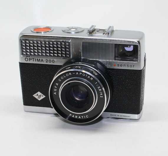 AGFA Optima 200 Sensor: 1969 Retro 35mm Film Camera With Flash - Etsy