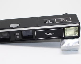 1977 Vivitar 604 110 Film Pocket Camera with new film – Very good condition & tested