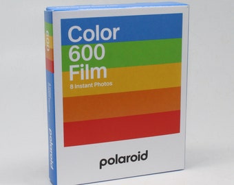 Polaroid Color / Colour Instant Film for use with Polaroid 600 Cameras - Brand-new stock - Classic White Frame