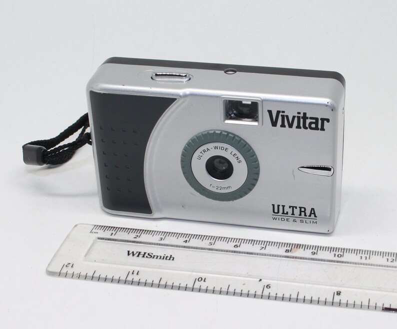 Vivitar Ultra Wide & Slim 35mm Film Camera Point and Shoot Etsy