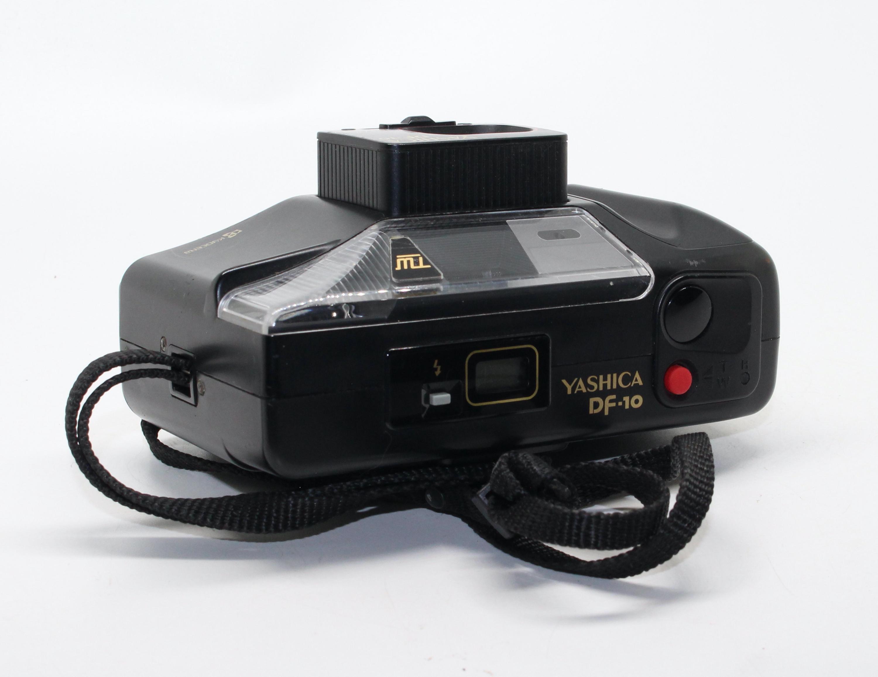 ヤシカ DF-10 35mmフィルムカメラ：1988年製 京セラ製コンパクトカメラ