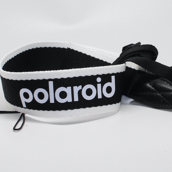 Polaroid Instant Camera Black and White Instant Camera Camera Neck Strap – Compatible with any camera with strap hooks