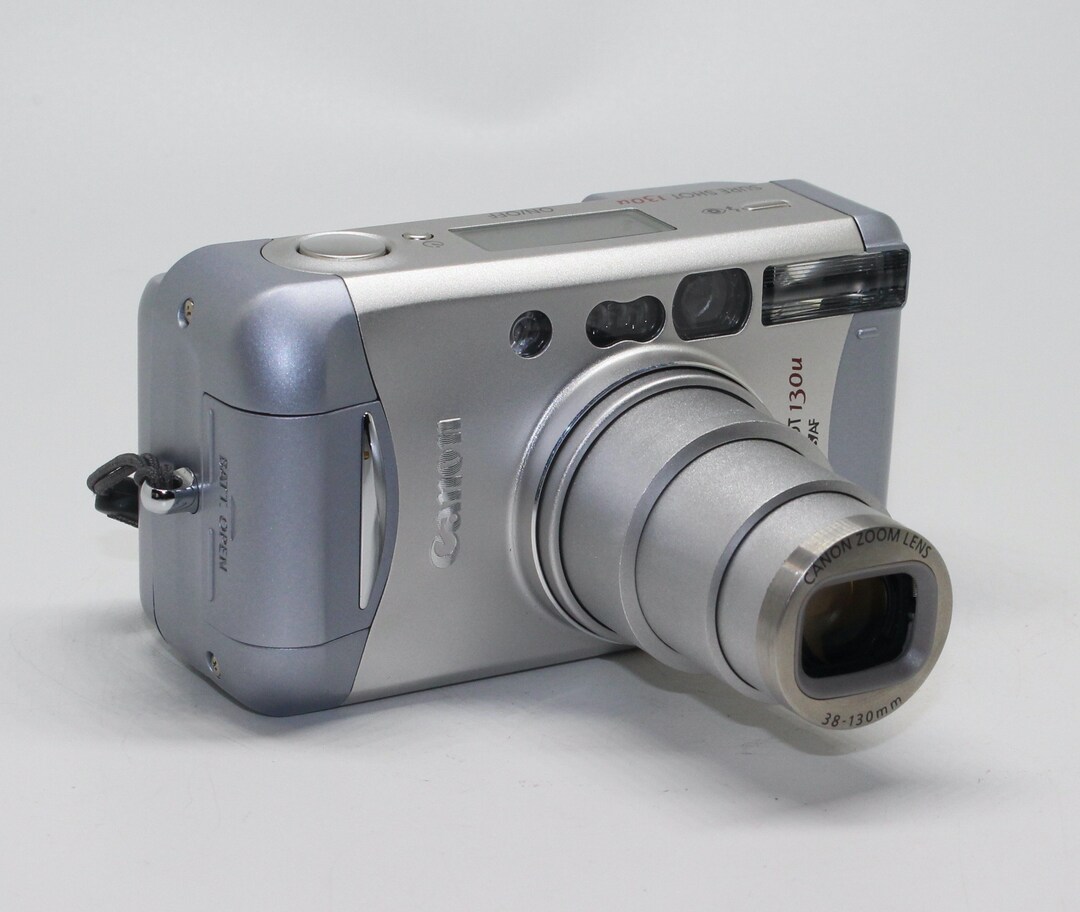 Canon Sure Shot prima Super 130 130u 35mm Film Compact Camera With