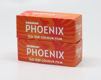 Harman Phoenix ISO 200 Colour 120 Film Twin Pack