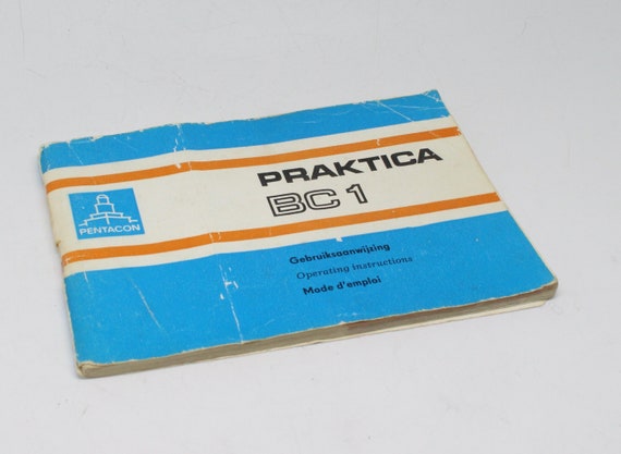 Vintage Praktica BC1 35mm SLR Camera Manual - 1980s Instructions