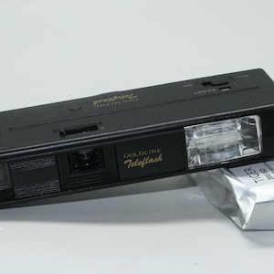 Goldline Teleflash 110 Film Camera: Lomography Film, 1980s Sub Mini