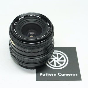 Sigma Mini-Wide 28mm f/2.8 Lens: Canon FD Mount, Vintage Wide-Angle