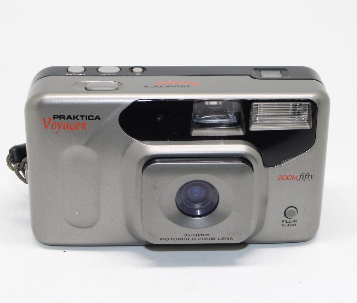 1997 Praktica Sport Voyager Zoom Fifty: 35mm Film Camera with case - Tested, foto 2 de 5
