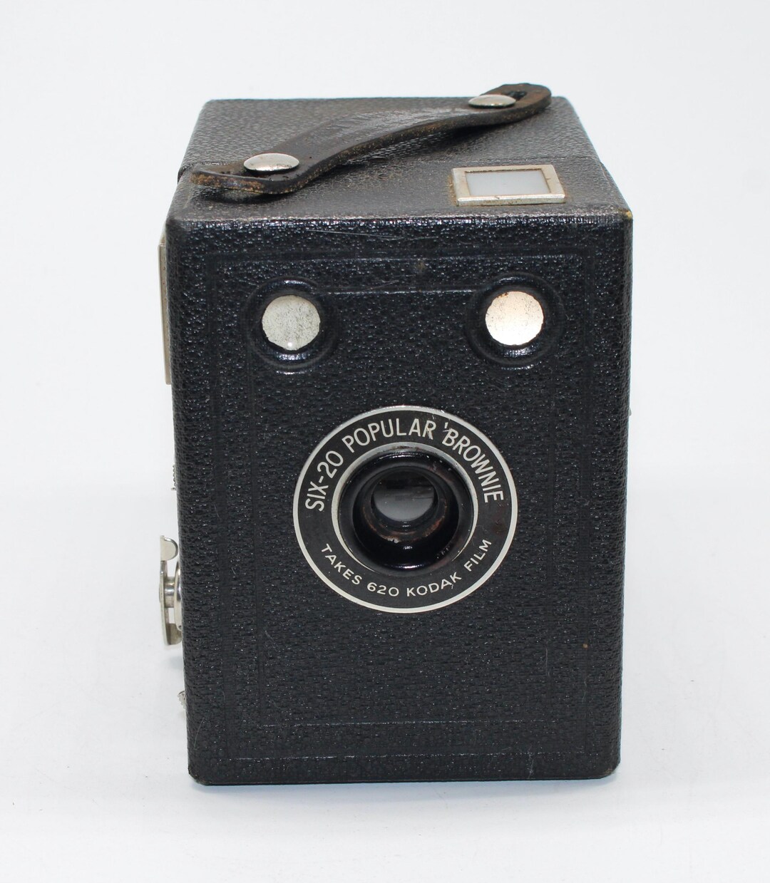Vintage Kodak Six-20 Brownie Box Camera (c. 1939) With Carry Case