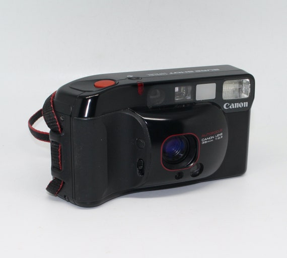 Canon Sure Shot Supreme 35mm Film Auto Focus Camera With Carry Etsy