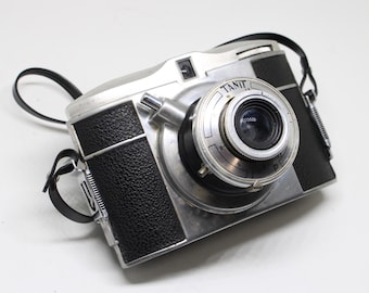 1954 Ferrania Tanit 127 Film Half-Frame Camera - Made in Italy - Tested and rare