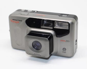 1997 Praktica Sport Voyager Zoom Fifty: 35mm Film Camera with case - Tested