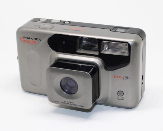 1997 Praktica Sport Voyager Zoom Fifty: 35mm Film Camera with case - Tested